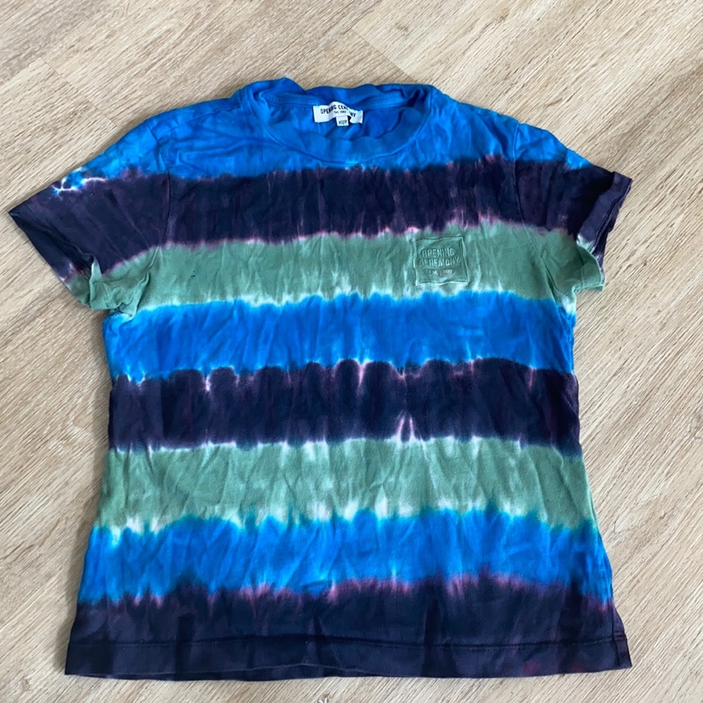 Opening Ceremony tie dye shirt